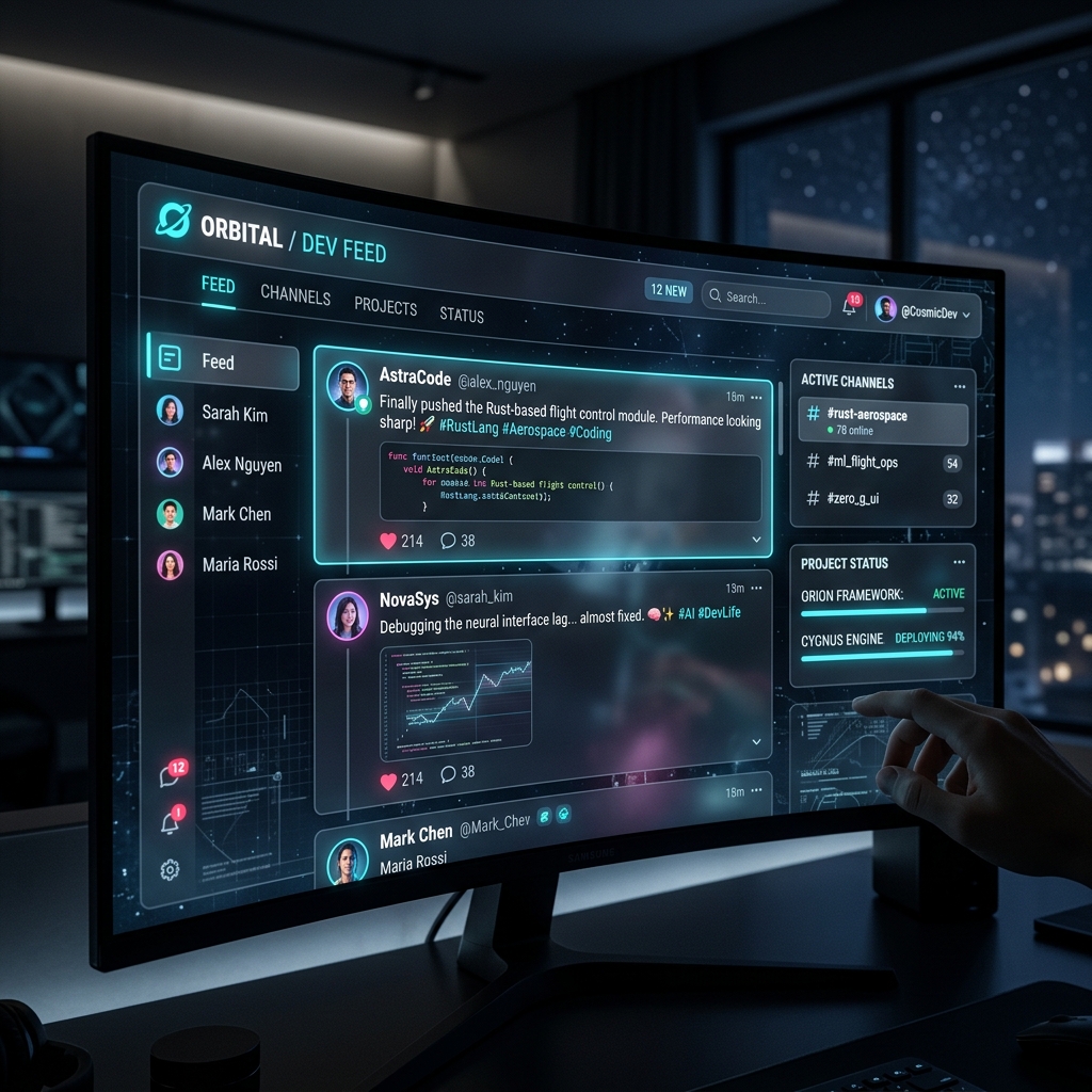 Mora Social Feed